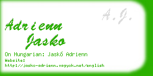 adrienn jasko business card